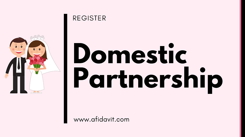 how does domestic partnership work in california