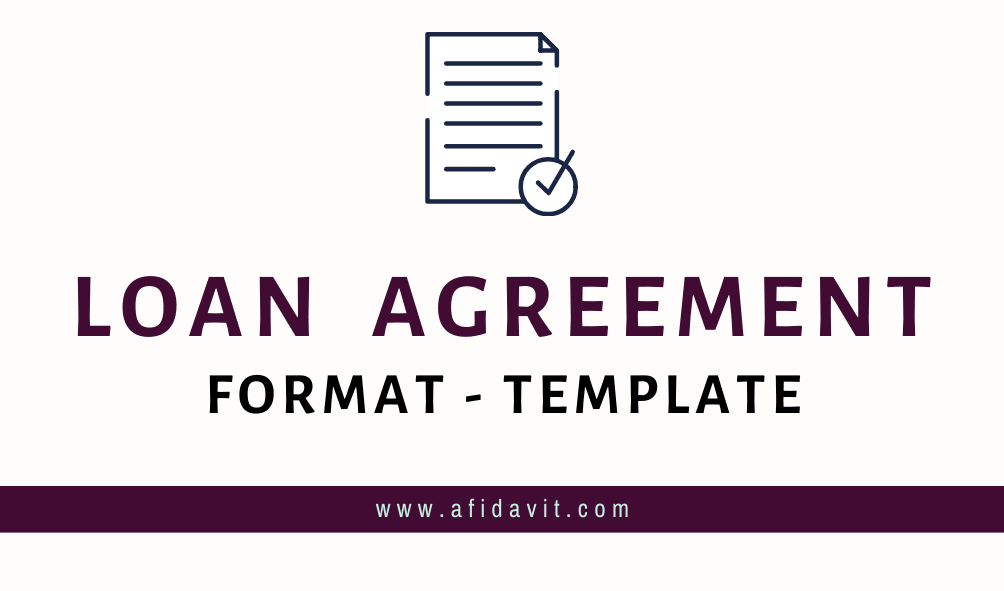 Loan Agreement Format: Loan Agreement Template, Loan Agreement Form and ...